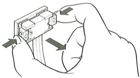 KENWOOD T74L - Connection of the flat cords - 2