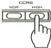 KENWOOD T74L - Press the CCRS key. - 2