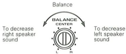 KENWOOD T74L - ■ Adjusting the left and right volume balance - 1