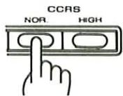 KENWOOD T74L - Press the CCRS key. - 1