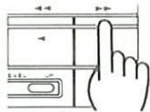 KENWOOD T74L - Rewind the tape. - 2