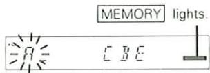 KENWOOD T74L - Memorize the station name in group A under the ③ key. - 4