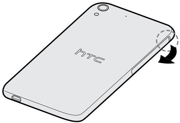 HTC DESIRE 728 E - Insérer une carte nano SIM - 1