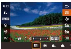CANON POWERSHOT G3 X - Correction manuelle de la balance des blancs - 3