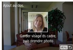 CANON POWERSHOT G3 X - Enregistrement des informations d'identification de visage - 4