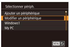 CANON POWERSHOT G3 X - Modification des informations de connexion - 2