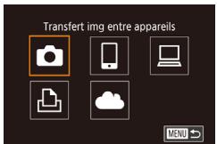 CANON POWERSHOT G3 X - Accédez au menu wi-fi. - 1