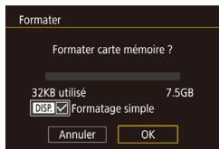 CANON POWERSHOT G3 X - Formatage simple - 1