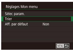 CANON POWERSHOT G3 X - Configurez le réglage. - 1