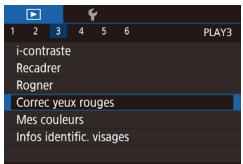 CANON POWERSHOT G3 X - Correction des yeux rouges - 3