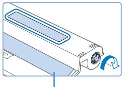 CANON SELPHY CP1000 - Préparation de la cassette d'encre - 1