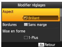 CANON SELPHY CP1000 - Configuration des réglages - 3