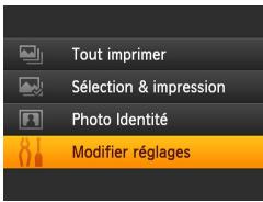 CANON SELPHY CP1000 - Configuration des réglages - 1