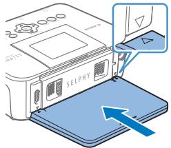 CANON SELPHY CP1000 - Mise en place et retrait du capot arrête - 1