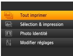 CANON SELPHY CP1000 - Accédez au menu. - 1