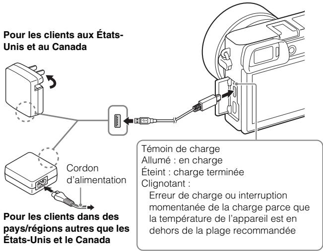 SONY A6000 - Charge de la batterie - 1