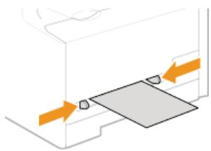 CANON I-SENSYS MF724CDW  -  I-SENSYS MF728CDW -  I-SENSYS MF729CX - Insérez le papier et placez les guides papier contre les bords du papier. - 1