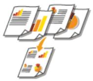 CANON I-SENSYS MF8580CDW - Impression de plusieurs pages sur une seule feuille - 1