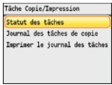 CANON I-SENSYS MF8580CDW - Pour examiner les statuts d'impression - 1