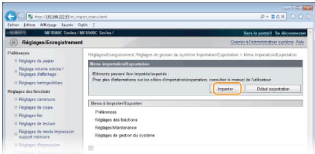 CANON I-SENSYS MF8580CDW - Lancez l'interface utilisateur distante en mode administrateur système. démarrage de l'interface utilisateur distante - 2