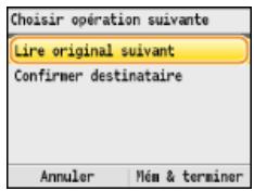 CANON I-SENSYS MF8580CDW - Lorsque vous placez des documents contre la vitre d'exposition à l'étape 1 - 1