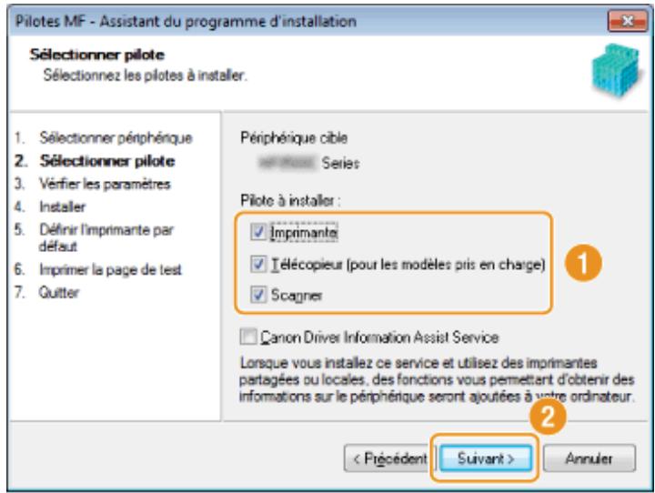 CANON I-SENSYS MF8580CDW - Choisissez la fonction que vous souhaitez utiliser. - 1