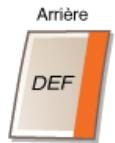 CANON I-SENSYS MF8580CDW - Emplacement reliure - 3