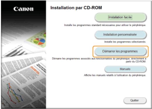 CANON I-SENSYS MF8580CDW - Utilisation du user software cd-rom - 1