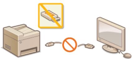 CANON I-SENSYS MF8580CDW - Restriction des fonctions USB - 1