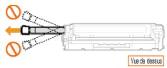 CANON I-SENSYS MF8580CDW - Lorsque vous retirez la bande adhésive d'obturation - 1