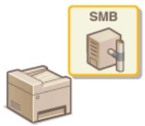 CANON I-SENSYS MF8580CDW - Configuration du protocole SMB - 1