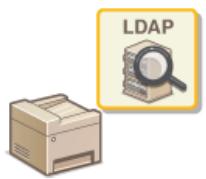 CANON I-SENSYS MF8580CDW - Enregistrement des serveurs LDAP (MF8580CDW / MF8550CDN / MF8540CDN / MF8280CW uniquement) - 1