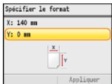 CANON I-SENSYS MF8580CDW - Saisisse la longueur de la dimension < > (la plus longue). - 1