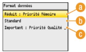 CANON I-SENSYS MF8580CDW - Ajustement de la balance entre la taille des données et la qualité de l'image - 3