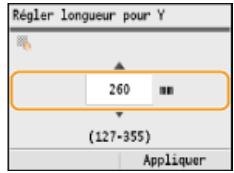 CANON I-SENSYS MF8580CDW - Saisissez la longueur de la dimension < > (la plus longue). - 3