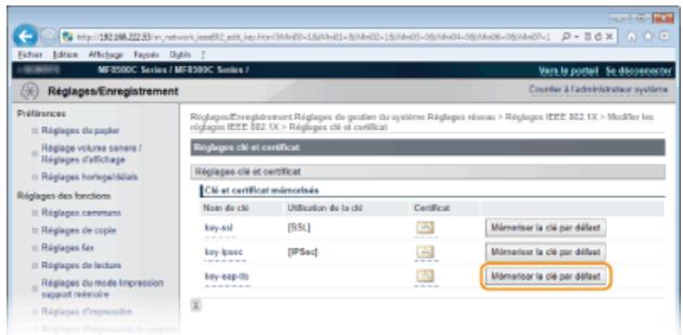 CANON I-SENSYS MF8580CDW - Réglage de la méthode TLS - 1