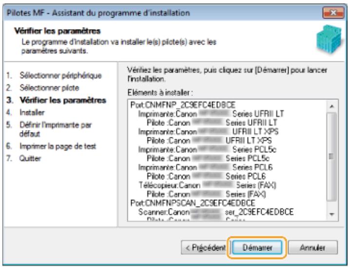 CANON I-SENSYS MF8580CDW - Si vous avez coché la case [utiliser comme imprimante partagée] ou [utiliser comme télécopieur partagé]: - 2