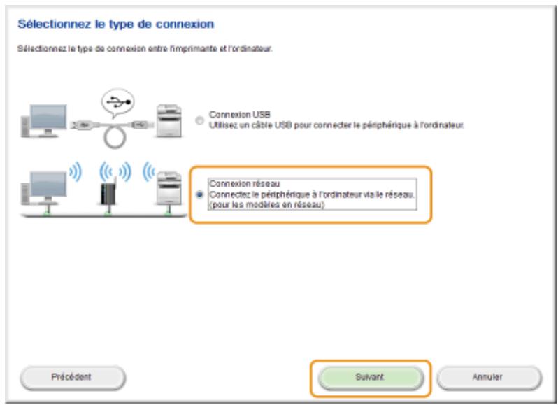 CANON I-SENSYS MF8580CDW - Pour une connexion réseau : - 1