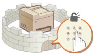CANON I-SENSYS MF8580CDW - Sécurité - 1