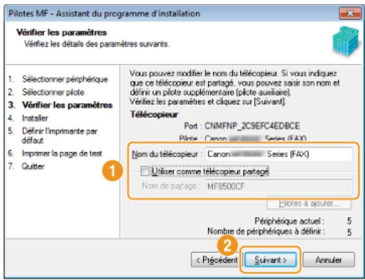 CANON I-SENSYS MF8580CDW - Informations sur le télécopieur*2 - 1