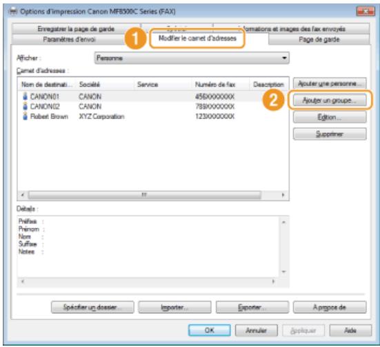 CANON I-SENSYS MF8580CDW - Définissez la valeur de chaque règle et cliquez sur [OK]. - 3