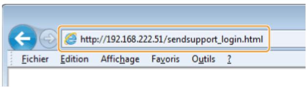 CANON I-SENSYS MF8580CDW - Utilisation d'un navigateur web - 1