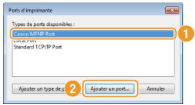 CANON I-SENSYS MF8580CDW - Ajout d'un port - 1