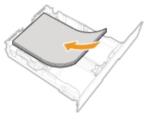 CANON I-SENSYS MF8580CDW - Chargez le papier de manière à ce que les bords de la pile de feuilles soient alignés sur l'arrière de la cassette à papier. - 1