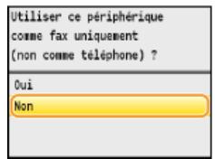 CANON I-SENSYS MF8580CDW - Sélectionnez le mode de réception qui correspond le à l'utilisation que vous souhaitez faire de l'appareil. - 2
