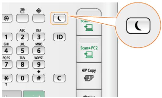 CANON I-SENSYS MF8580CDW - Activation du mode de veille - 1