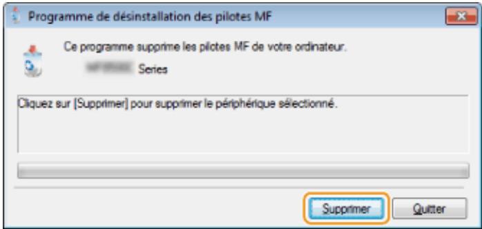 CANON I-SENSYS MF8580CDW - Si [contrôle de compte d'utilisateur] apparait - 1