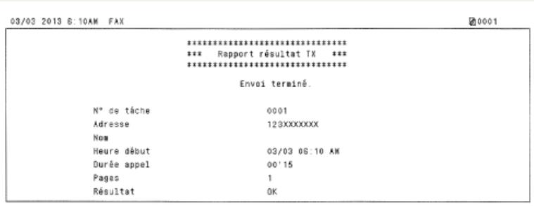 CANON I-SENSYS MF8580CDW - Remarque - 2