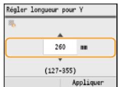 CANON I-SENSYS MF8580CDW - Saisisse la longueur de la dimension < > (la plus longue). - 3