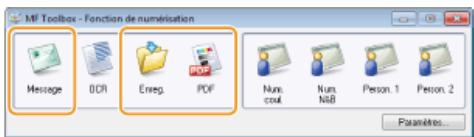 CANON I-SENSYS MF8580CDW - Sélectionnez le type de numérisation. - 1
